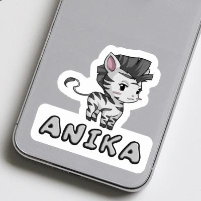 Zebra Sticker Anika Image