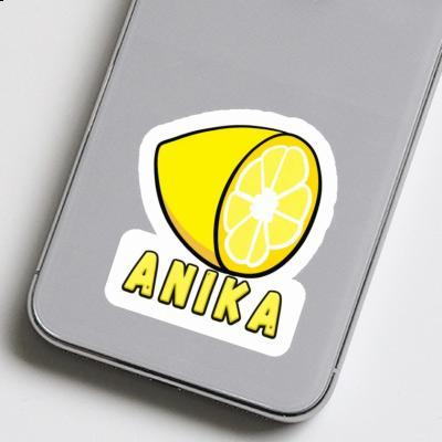 Anika Autocollant Citron Laptop Image