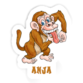 Affe Sticker Anja Image