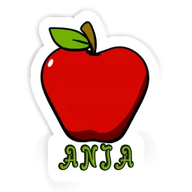 Apfel Sticker Anja Image
