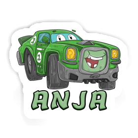 Aufkleber Rennauto Anja Image