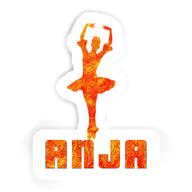 Anja Sticker Ballerina Image