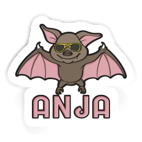 Fledermaus Sticker Anja Image