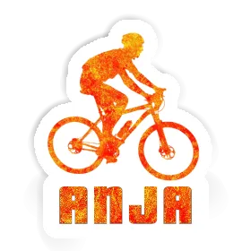 Sticker Anja Biker Image