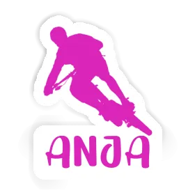 Sticker Anja Biker Image