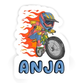 Sticker Anja Downhiller Image