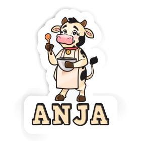 Sticker Kuh Anja Image