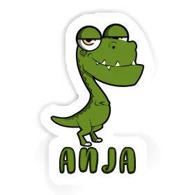 Sticker Dinosaurier Anja Image