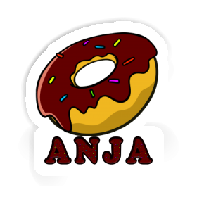 Aufkleber Donut Anja Image