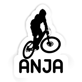 Sticker Anja Downhiller Image