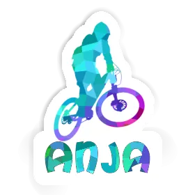 Anja Sticker Downhiller Image