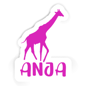 Sticker Anja Giraffe Image