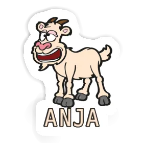 Sticker Ziege Anja Image