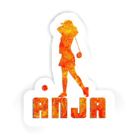 Golferin Sticker Anja Image