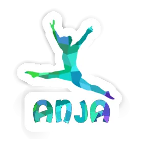 Sticker Gymnastin Anja Image