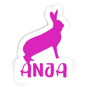 Aufkleber Hase Anja Image