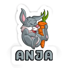 Anja Sticker Osterhase Image