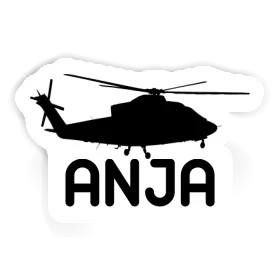 Sticker Hubschrauber Anja Image