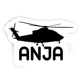 Sticker Hubschrauber Anja Image