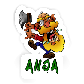 Anja Sticker Holzfäller Image