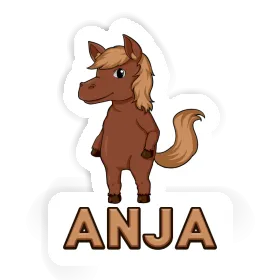 Anja Sticker Pferd Image