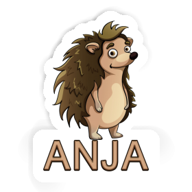 Sticker Igel Anja Image