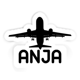 Anja Sticker Jumbo-Jet Image