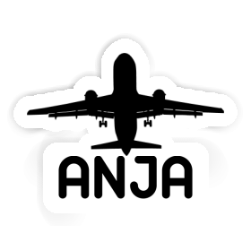 Anja Sticker Jumbo-Jet Image