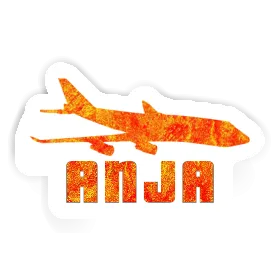 Sticker Anja Jumbo-Jet Image