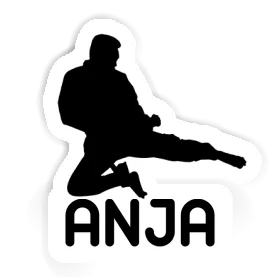 Sticker Anja Karateka Image