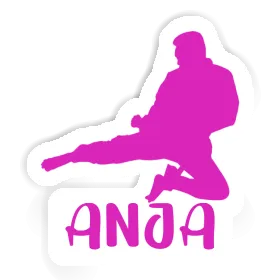 Anja Sticker Karateka Image