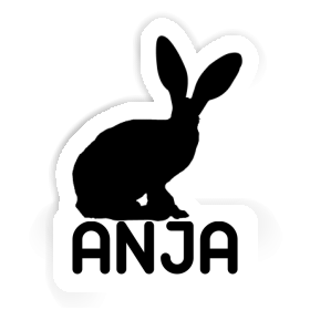 Aufkleber Kaninchen Anja Image