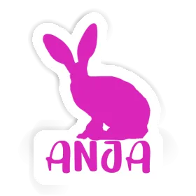 Anja Sticker Hase Image