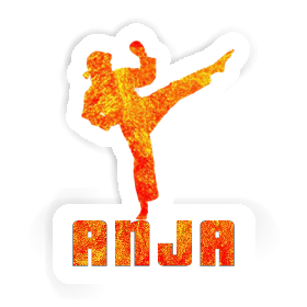 Sticker Anja Karateka Image