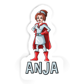 Aufkleber Anja Krankenschwester Image