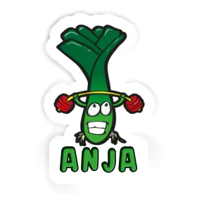 Aufkleber Lauch Anja Image