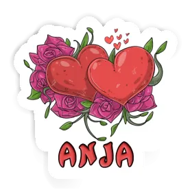 Sticker Herz Anja Image