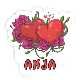 Sticker Herz Anja Image