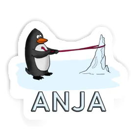 Sticker Anja Pinguin Image