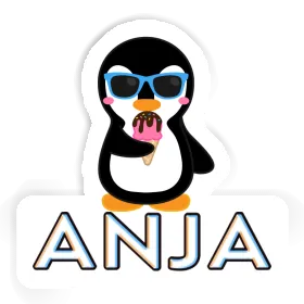 Aufkleber Pinguin Anja Image