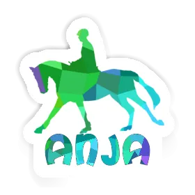 Sticker Reiterin Anja Image
