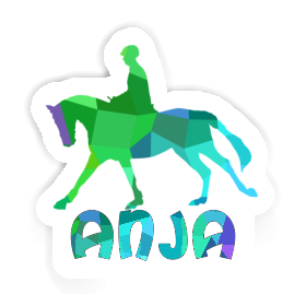 Sticker Reiterin Anja Image