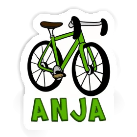 Sticker Rennrad Anja Image