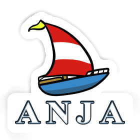 Sticker Anja Segelboot Image