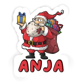 Sticker Weihnachtsmann Anja Image