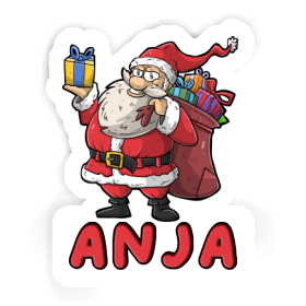 Sticker Weihnachtsmann Anja Image