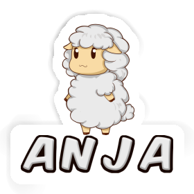 Sticker Anja Schaf Image