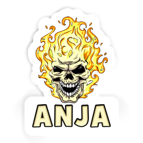 Totenkopf Sticker Anja Image