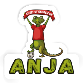 Sticker Anja Eidechse Image