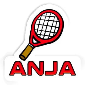 Anja Sticker Tennisschläger Image